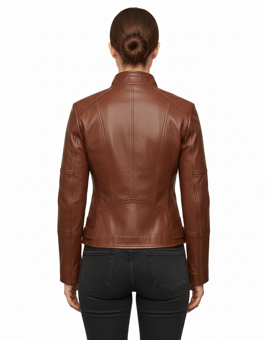 Бежевая мото куртка – идеальный выбор для создания стильного и уверенного образа