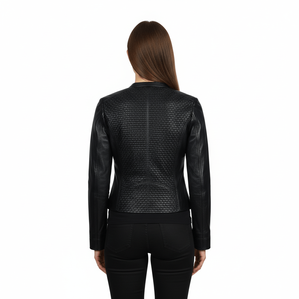 Премиум Черная Плетеная Кожа: Натуральный Материал для Стильных Изделий и Дизайна