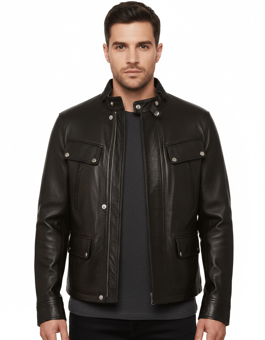 Натуральная Классическая Темная Кожа: Премиум Качество, Прочность, Стиль – Идеально для Элегантных Изделий